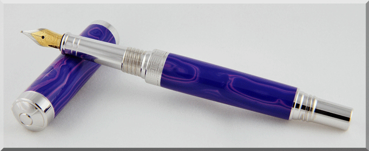 Citizen Rhodium Fountain Pen Kit