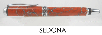Sedona Chrome Fountain Pen Kit
