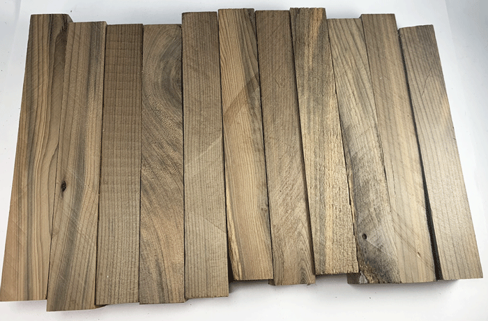English Bog Yew Pen Blank - 3/4