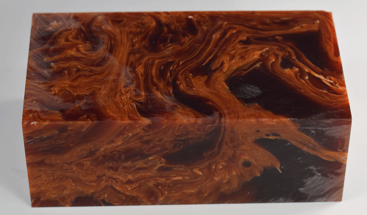 Mexican Agate Tru-Stone Block - 1.5