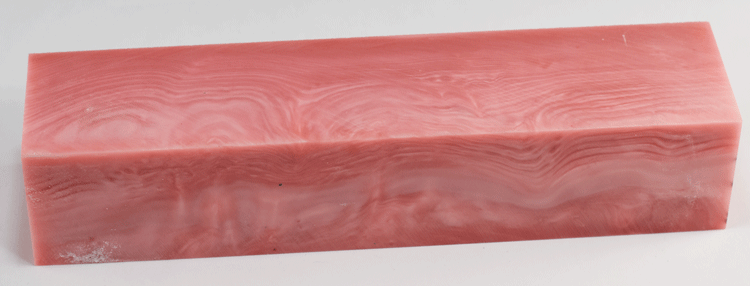Pink Mother of Pearl Tru-Stone Block - 1.2