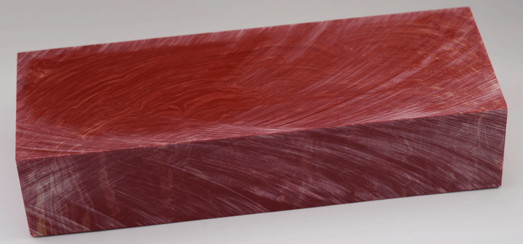 Red Orange Spiney Tru-Stone Block - 1.18