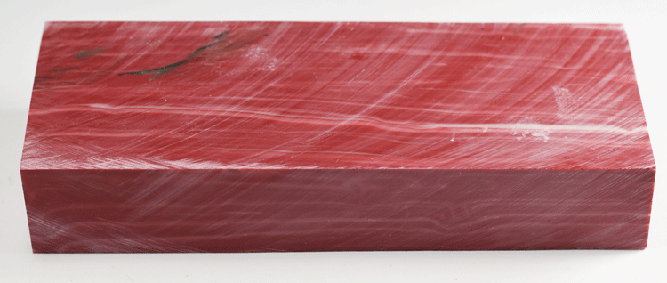 Red-White Spiney Tru-Stone Block 1