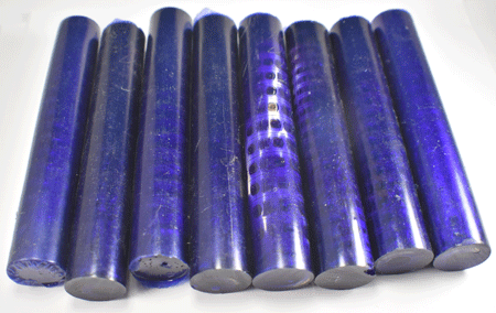 SHARK VERTEBRAE PEN BLANK PURPLE - 1