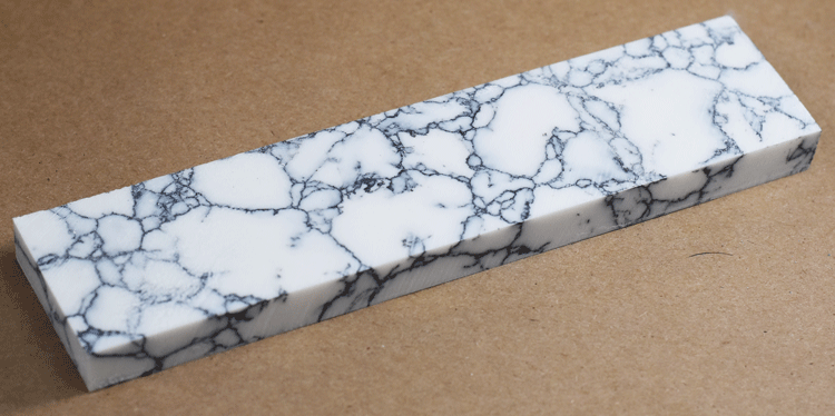 White Turquoise Tru-Stone Block 0.4