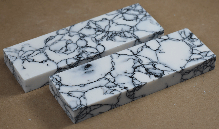 White Turquoise Tru-Stone Block 0.5