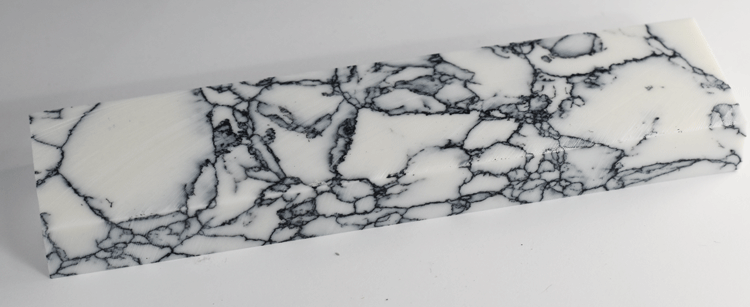 White Turquoise Tru-Stone Block - 0.5