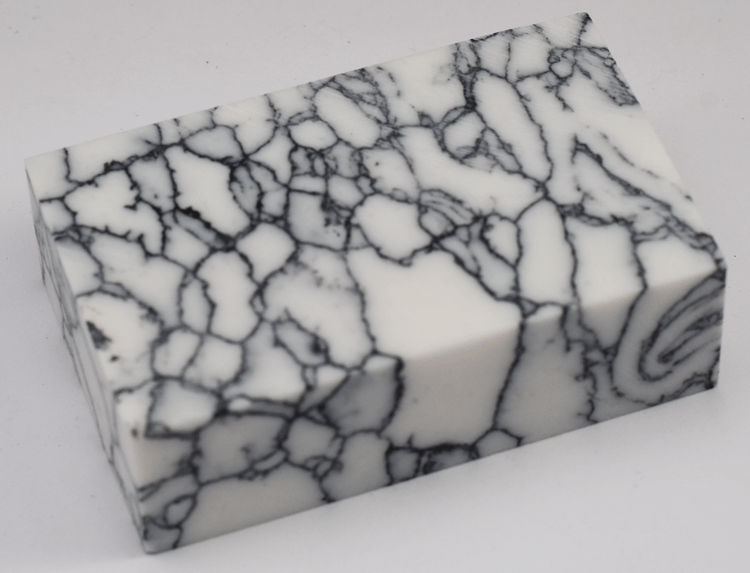 White Turquoise Tru-Stone Block - 0.72