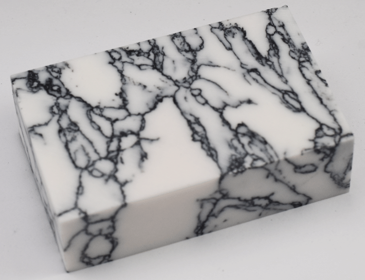 White Turquoise Tru-Stone Block - 0.73