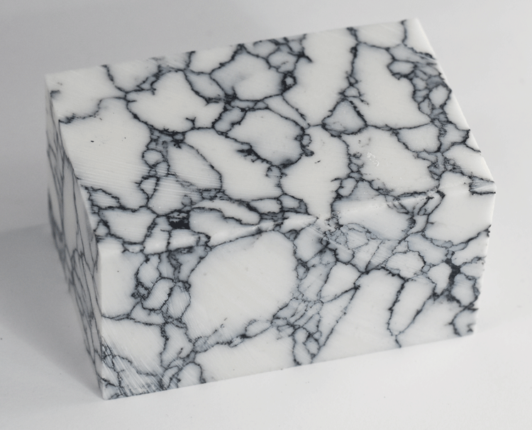 White Turquoise Tru-Stone Block - 1.2