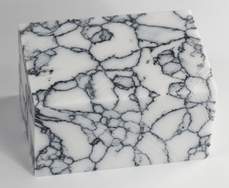 White Turquoise Tru-Stone Block - 1.3