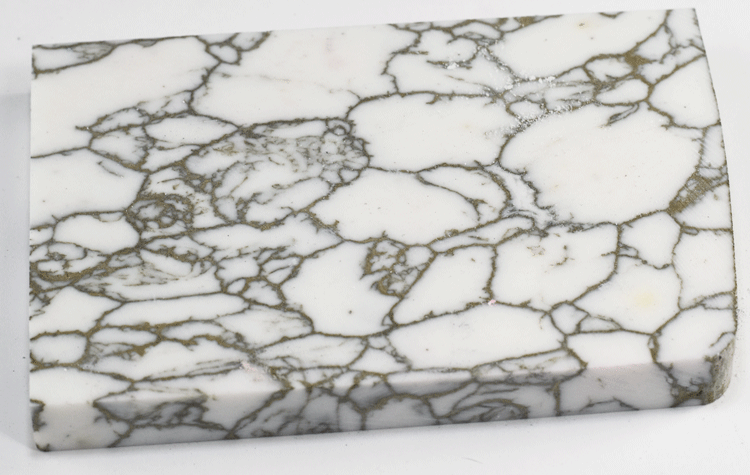 White With Gold Matrix Tru-Stone Block - 0.37